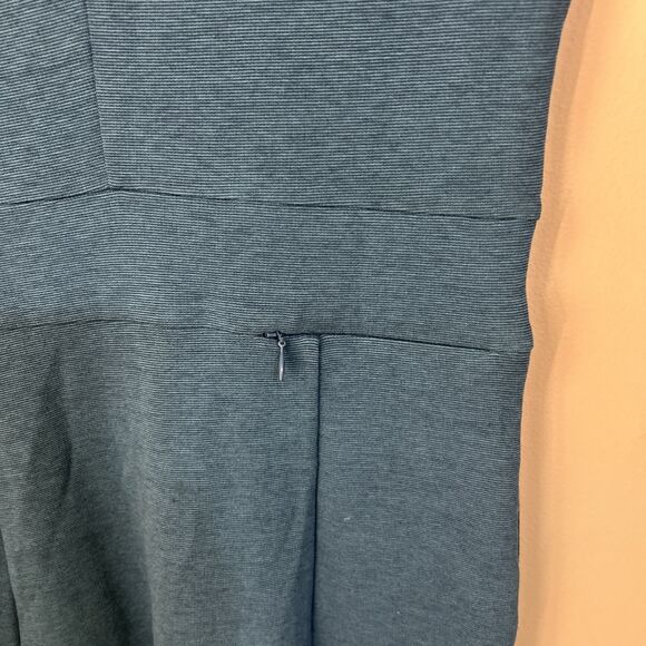 NWT Toad & Co Eco Tomboy Dress Small Inky Teal Cap Sleeve Pockets - Picture 8 of 12